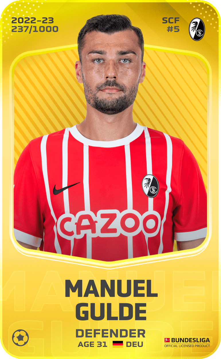 Manuel Gulde 2022-23 • Limited 237/1000