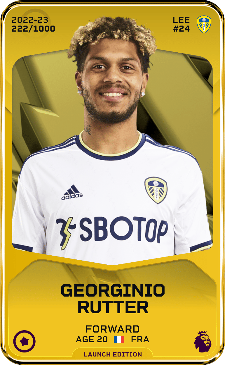 Georginio Rutter 2022-23 • Limited 222/1000