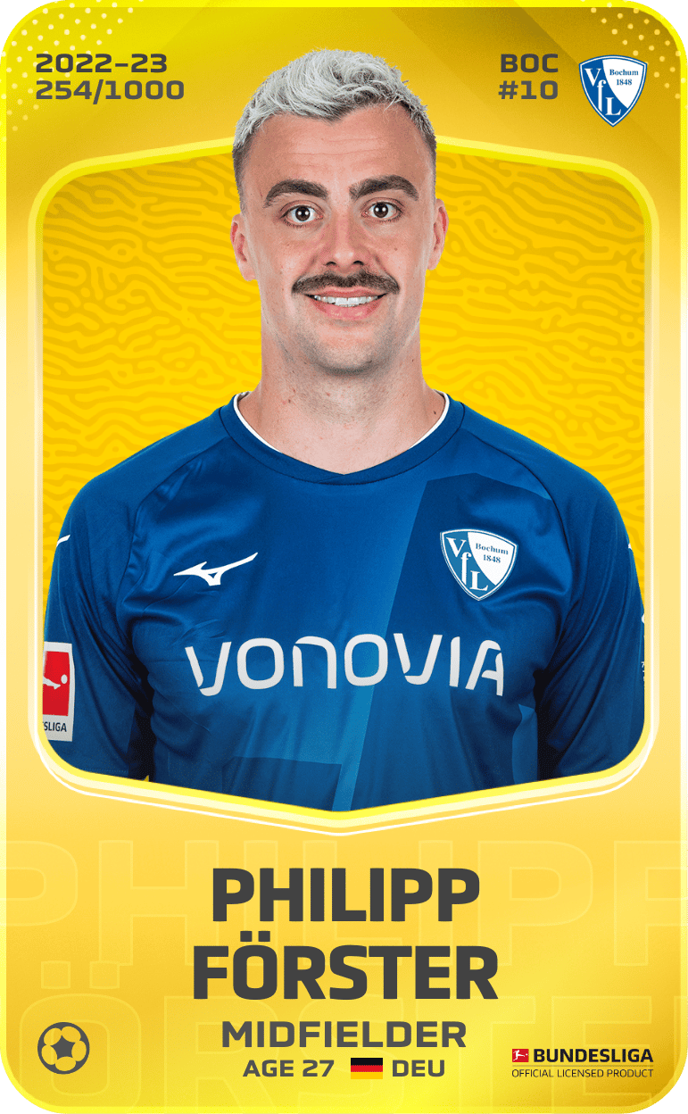 Philipp Förster 2022-23 • Limited 254/1000
