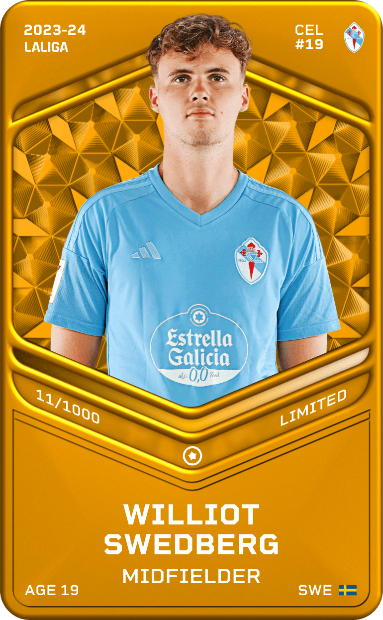 Williot Swedberg 2023-24 • Limited 11/1000