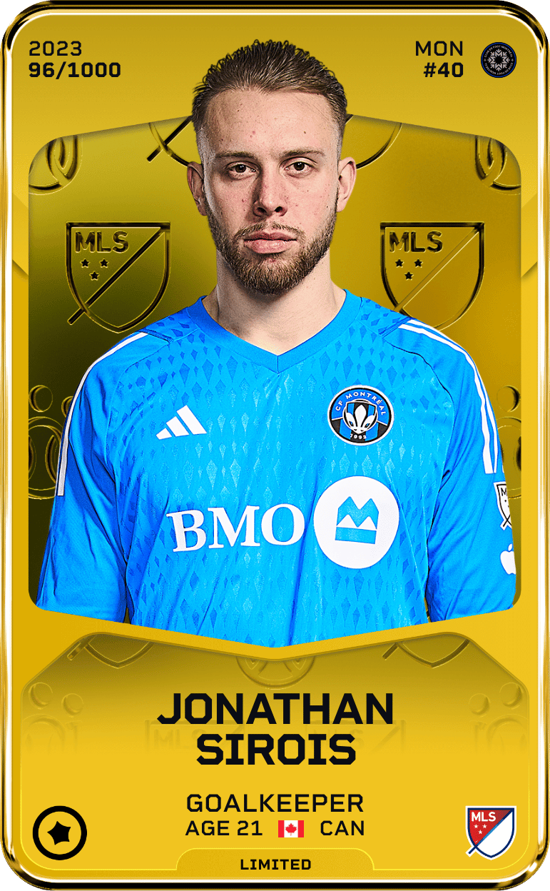 Jonathan Sirois 2023-24 • Limited 96/1000