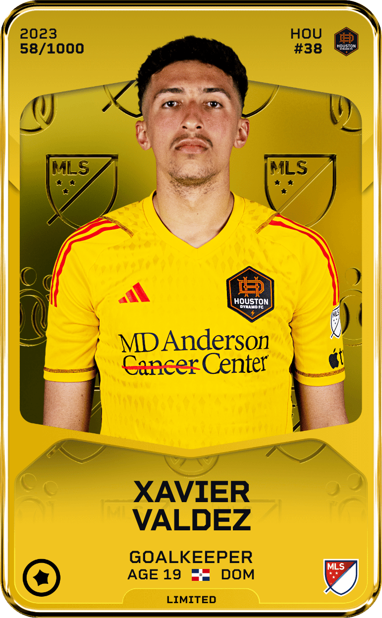 Xavier Valdez 2023-24 • Limited 58/1000