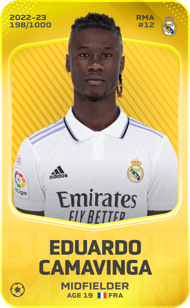 Eduardo Camavinga 2022-23 • Limited 198/1000