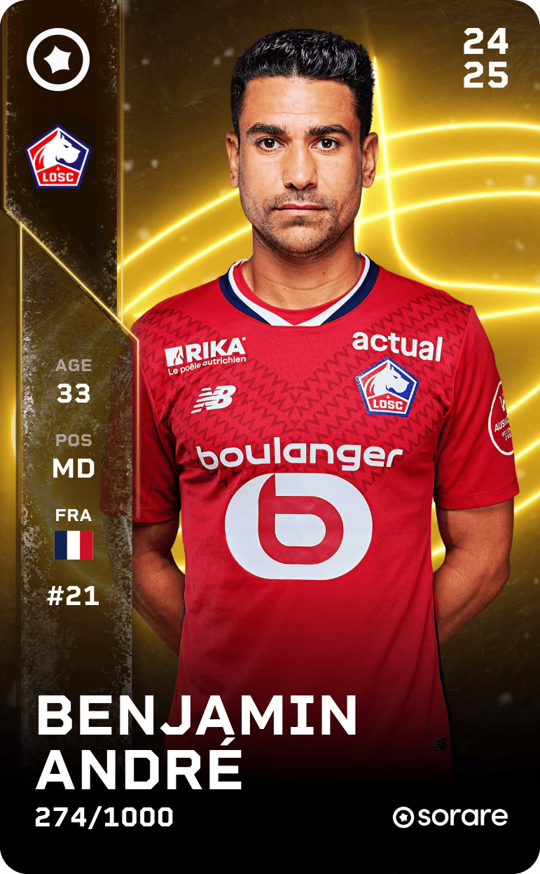 Benjamin André 2024-25 • Limited 274/1000