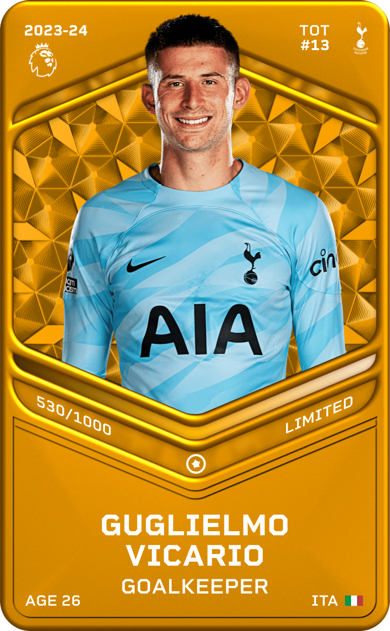 Guglielmo Vicario 2023-24 • Limited 530/1000