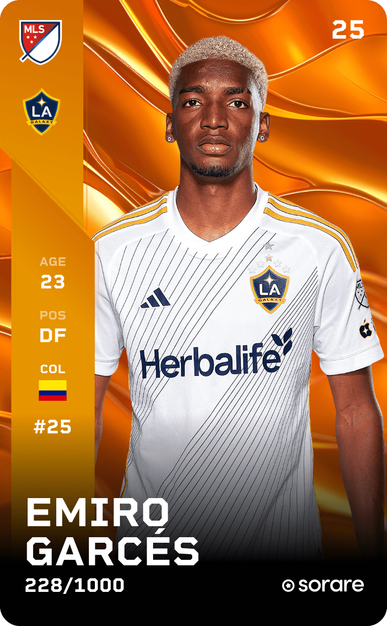 Carlos Garcés 2025-26 • Limited 228/1000