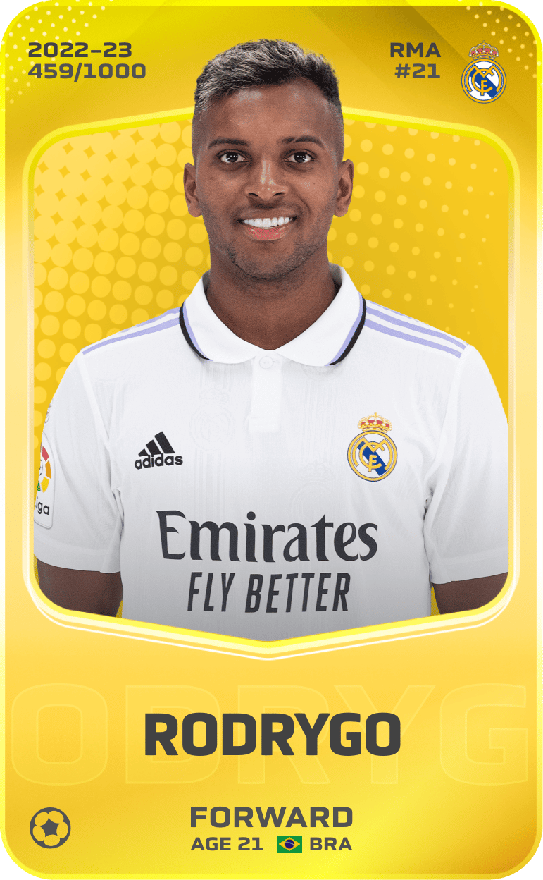 Rodrygo 2022-23 • Limited 459/1000