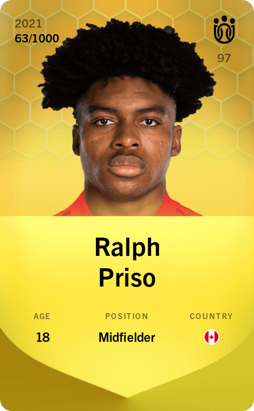 Ralph Priso 2021-22 • Limited 63/1000