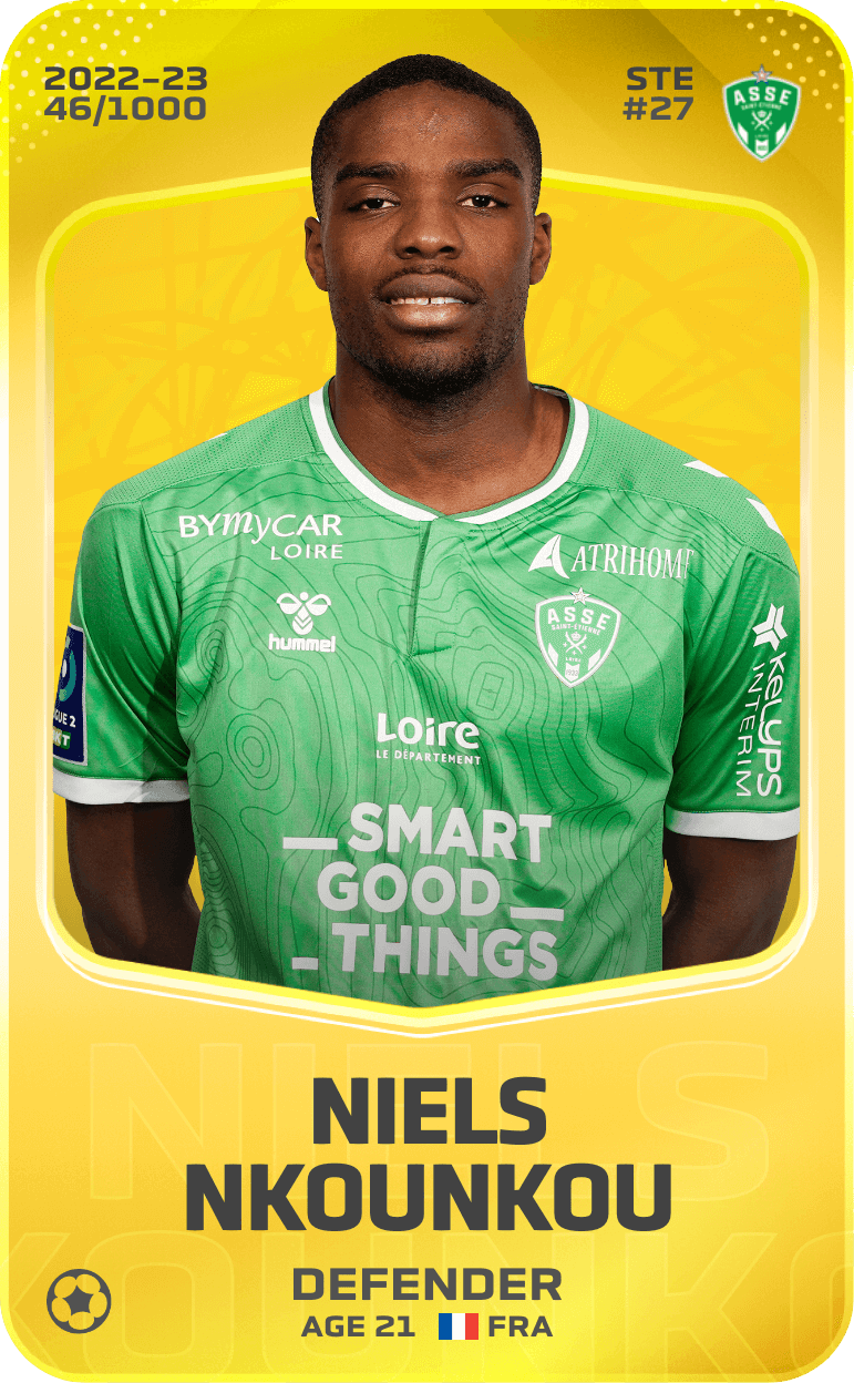 Niels Nkounkou 2022-23 • Limited 46/1000