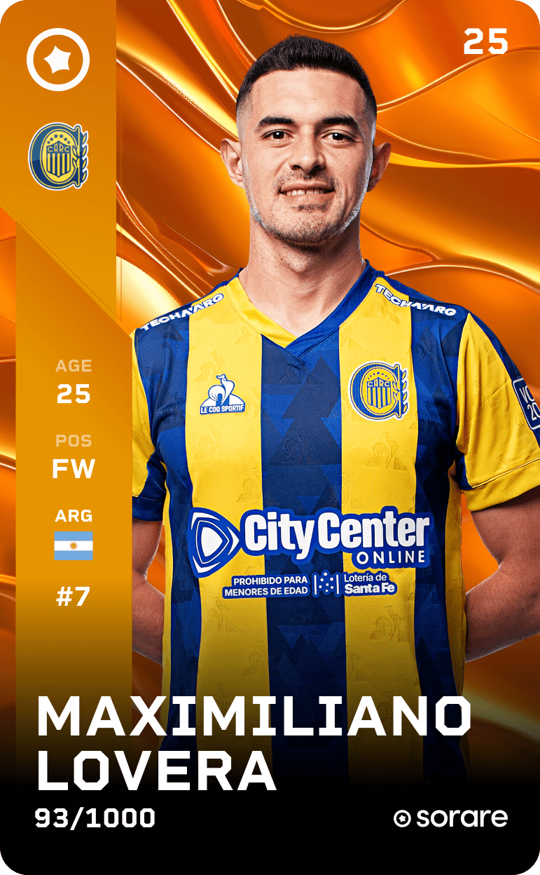 Maximiliano Lovera 2025-26 • Limited 93/1000