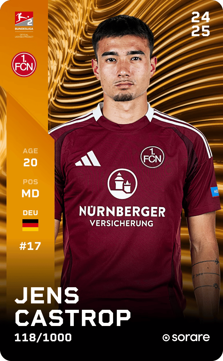 Jens Castrop 2024-25 • Limited 118/1000