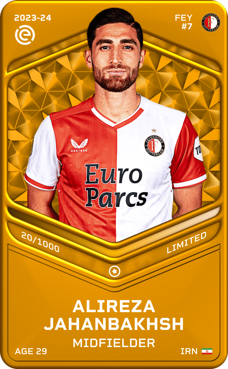 Alireza Jahanbakhsh 2023-24 • Limited 20/1000
