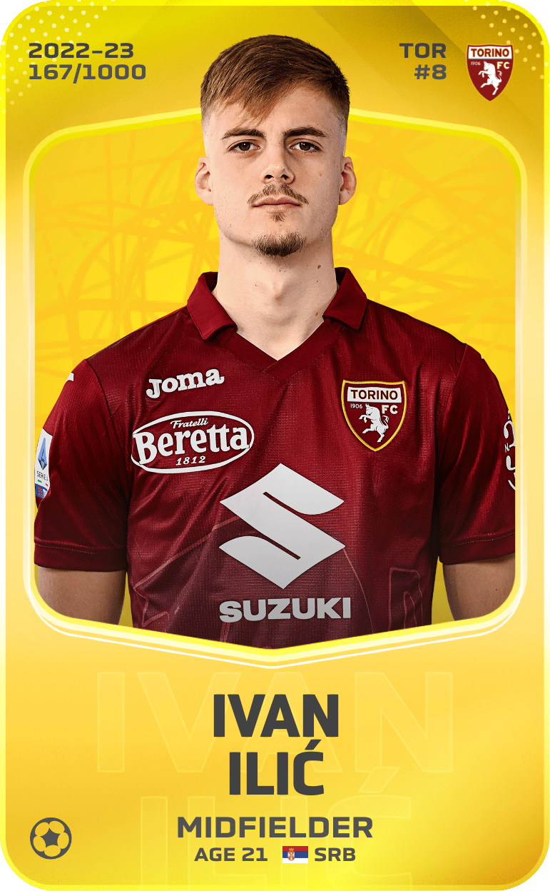 Ivan Ilić 2022-23 • Limited 167/1000