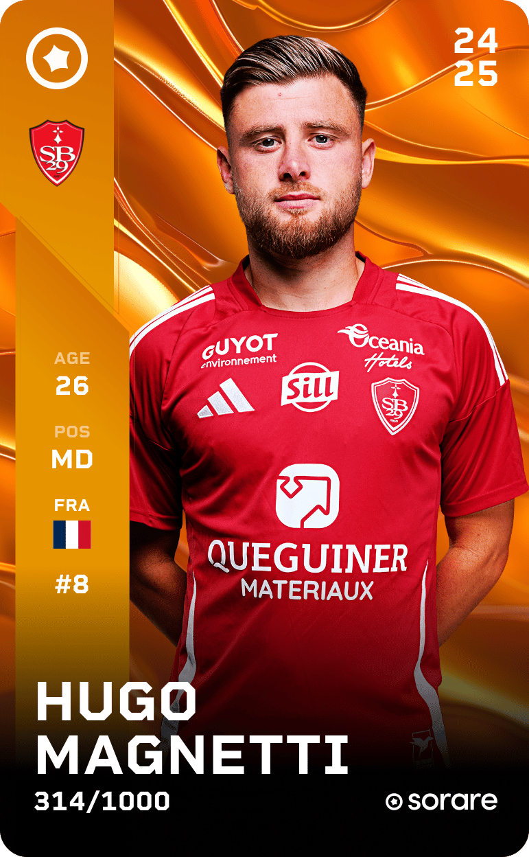 Hugo Magnetti 2024-25 • Limited 314/1000