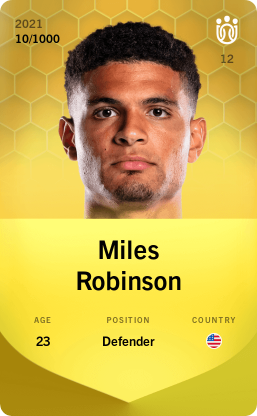 Miles Robinson 2021-22 • Limited 10/1000