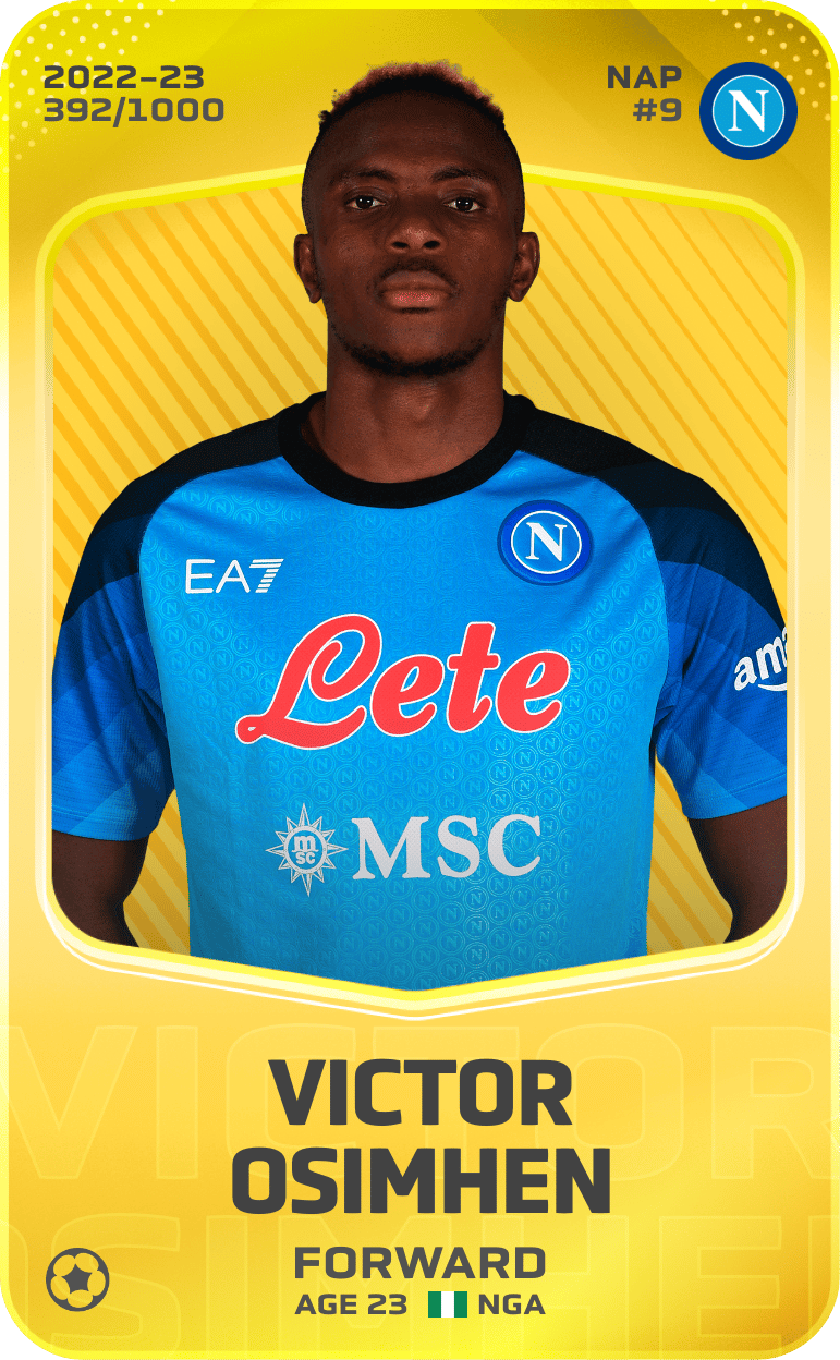 Victor Osimhen 2022-23 • Limited 392/1000