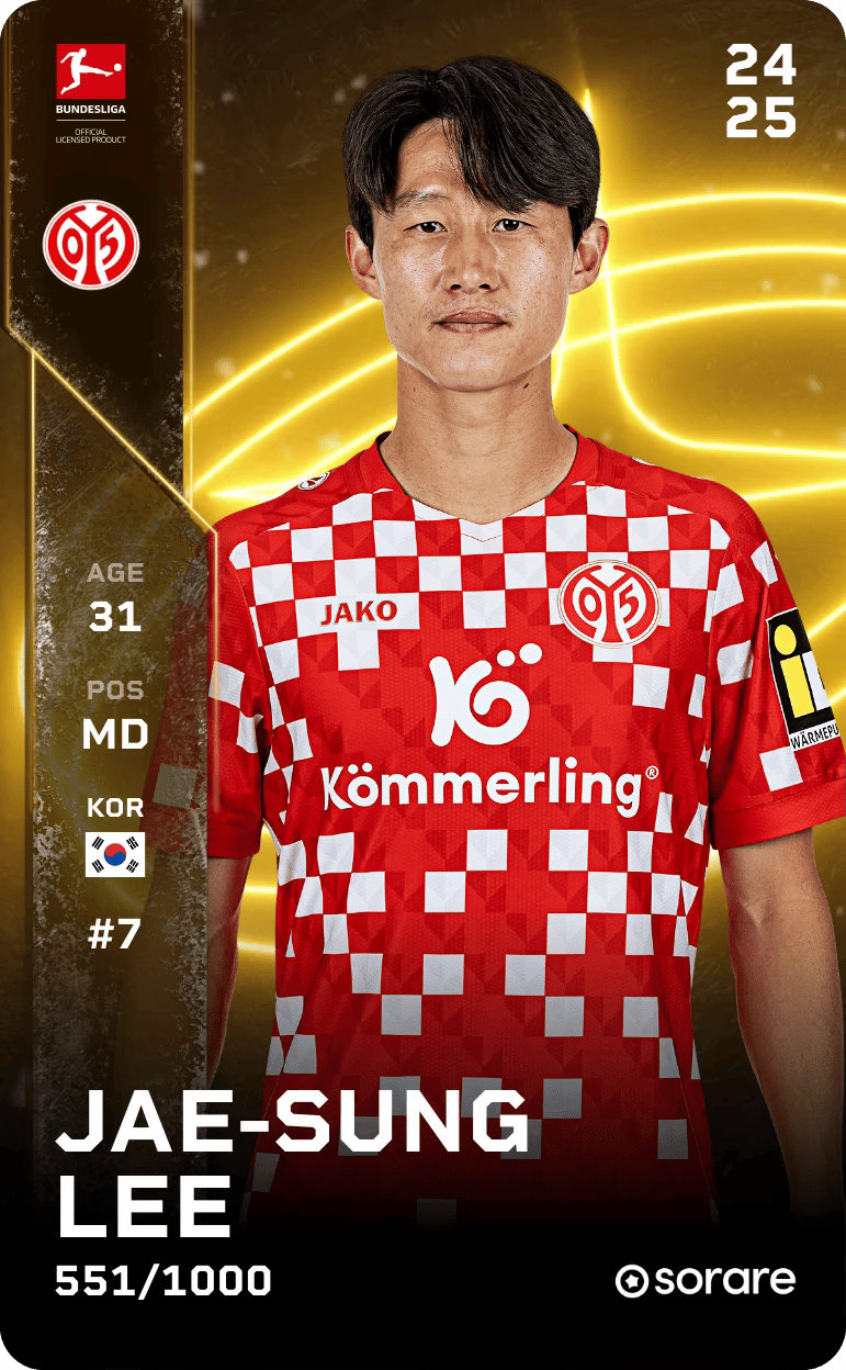 Jae-Sung Lee 2024-25 • Limited 551/1000