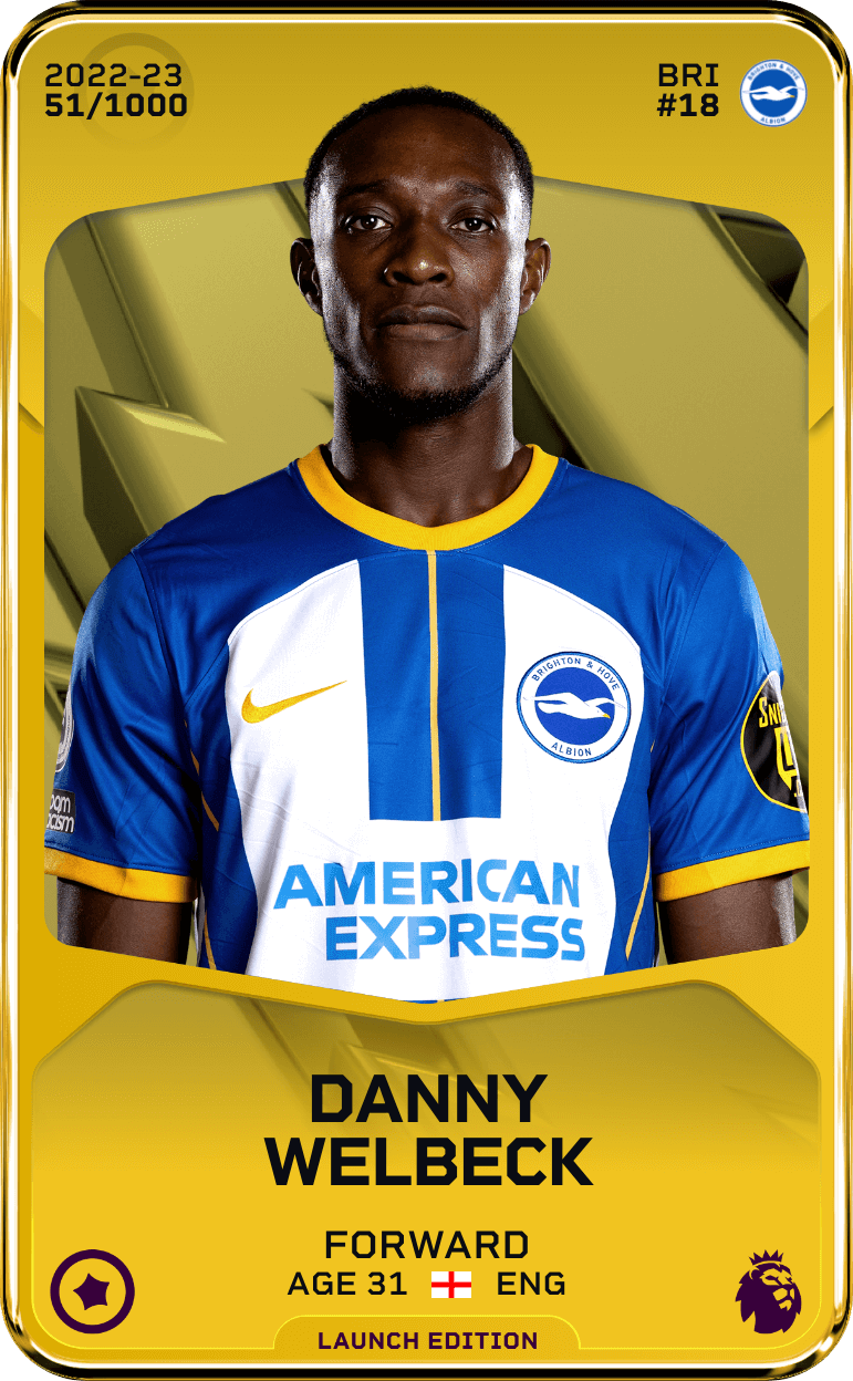 Danny Welbeck 2022-23 • Limited 51/1000