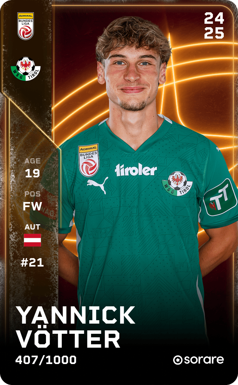 Yannick Vötter 2024-25 • Limited 407/1000