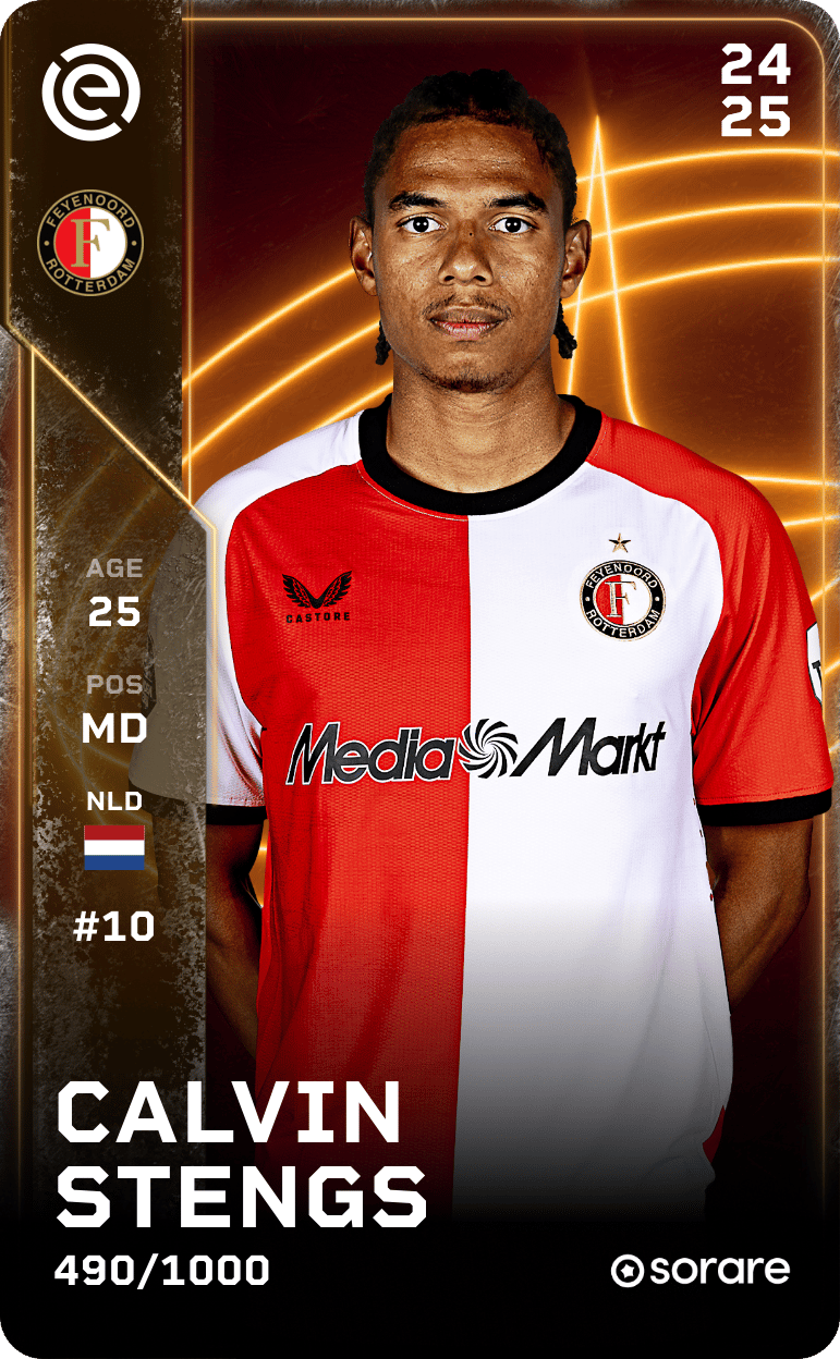 Calvin Stengs 2024-25 • Limited 490/1000