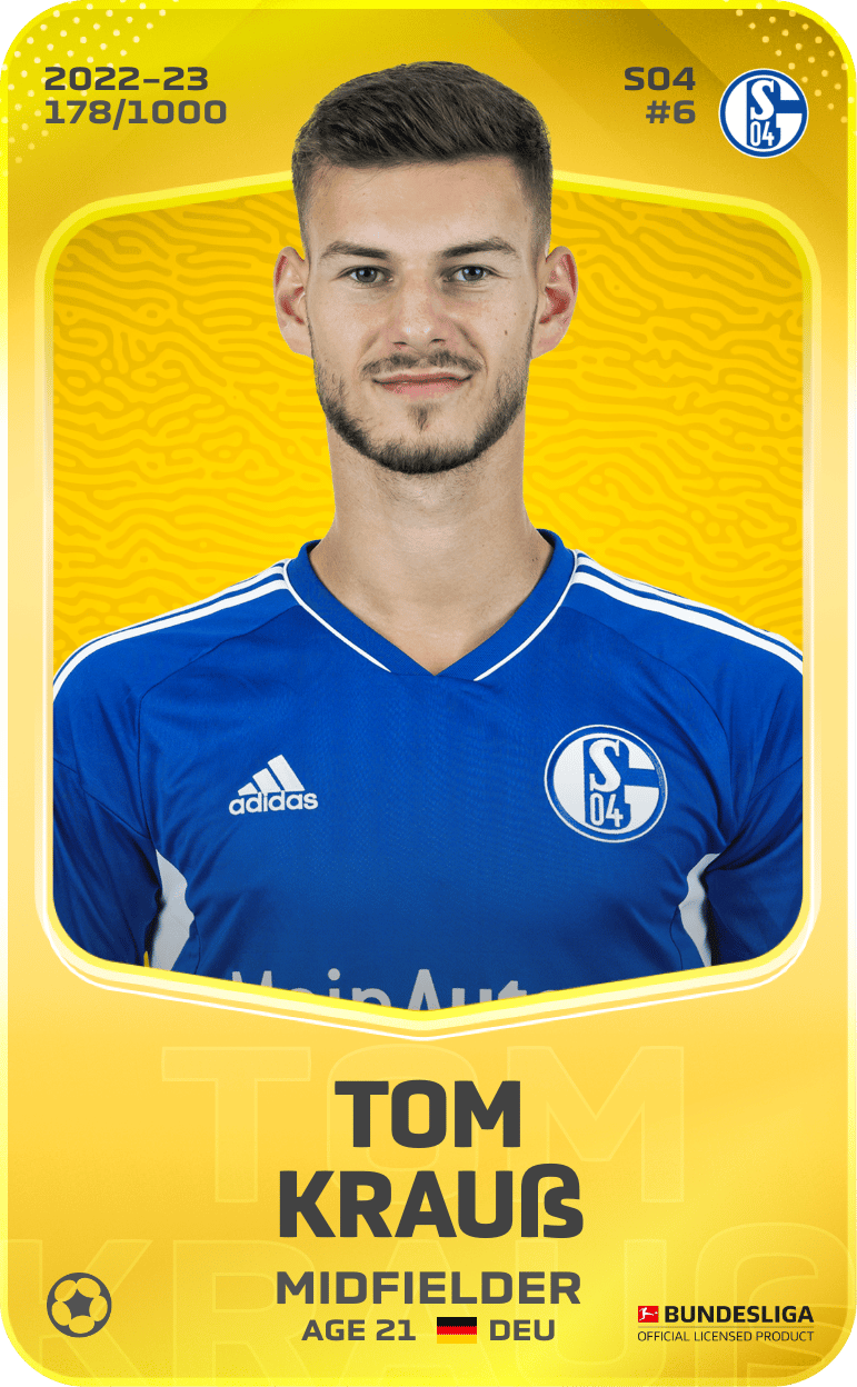 Tom Krauß 2022-23 • Limited 178/1000
