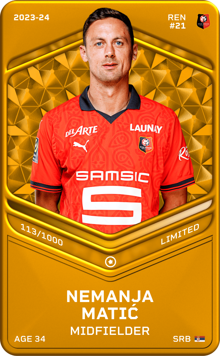 Nemanja Matić 2023-24 • Limited 113/1000