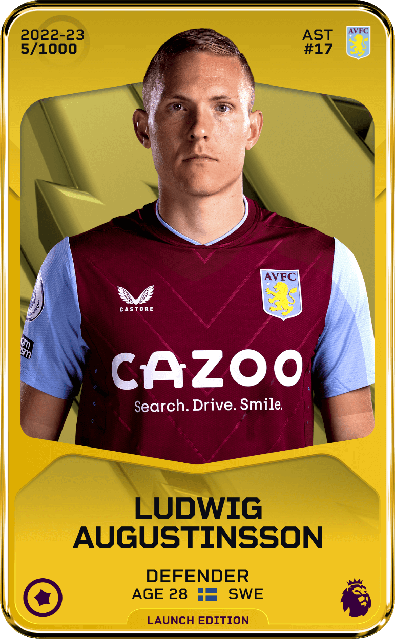 Ludwig Augustinsson 2022-23 • Limited 5/1000