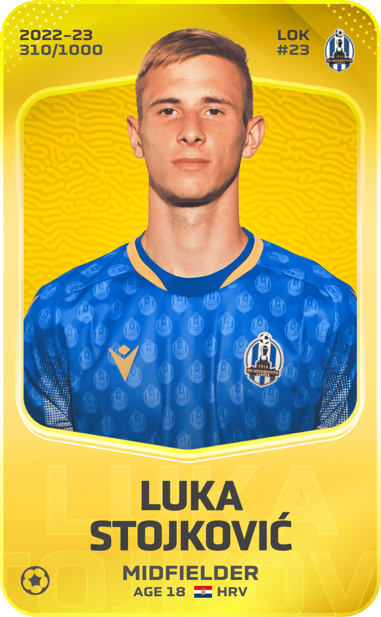 Luka Stojković 2022-23 • Limited 310/1000