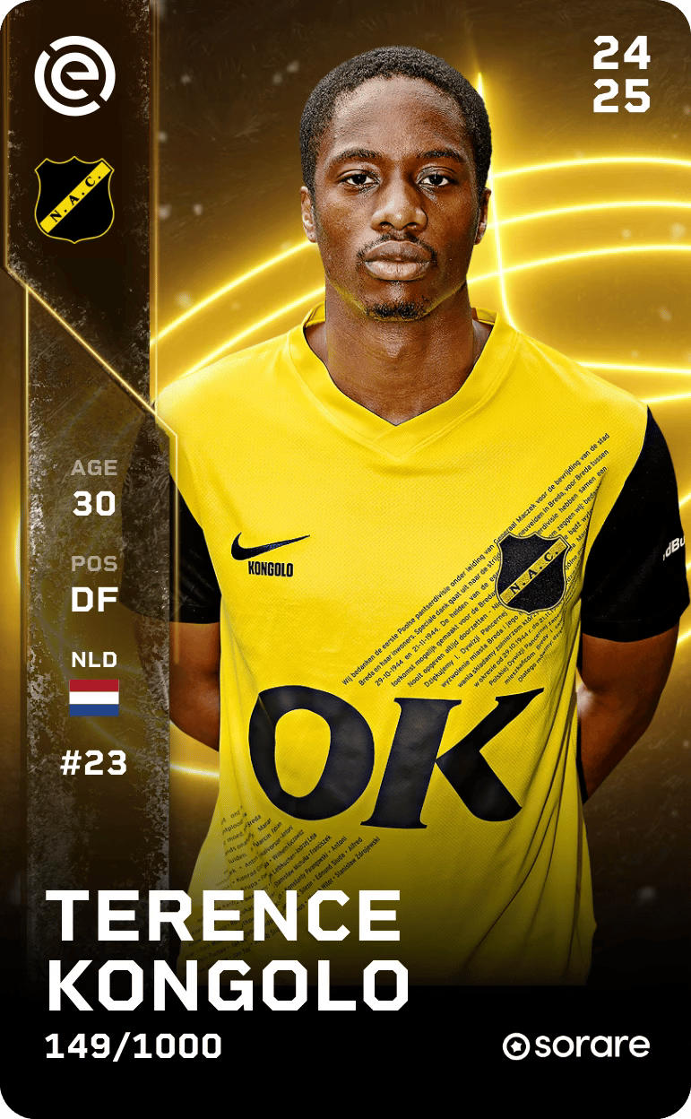 Terence Kongolo 2024-25 • Limited 149/1000