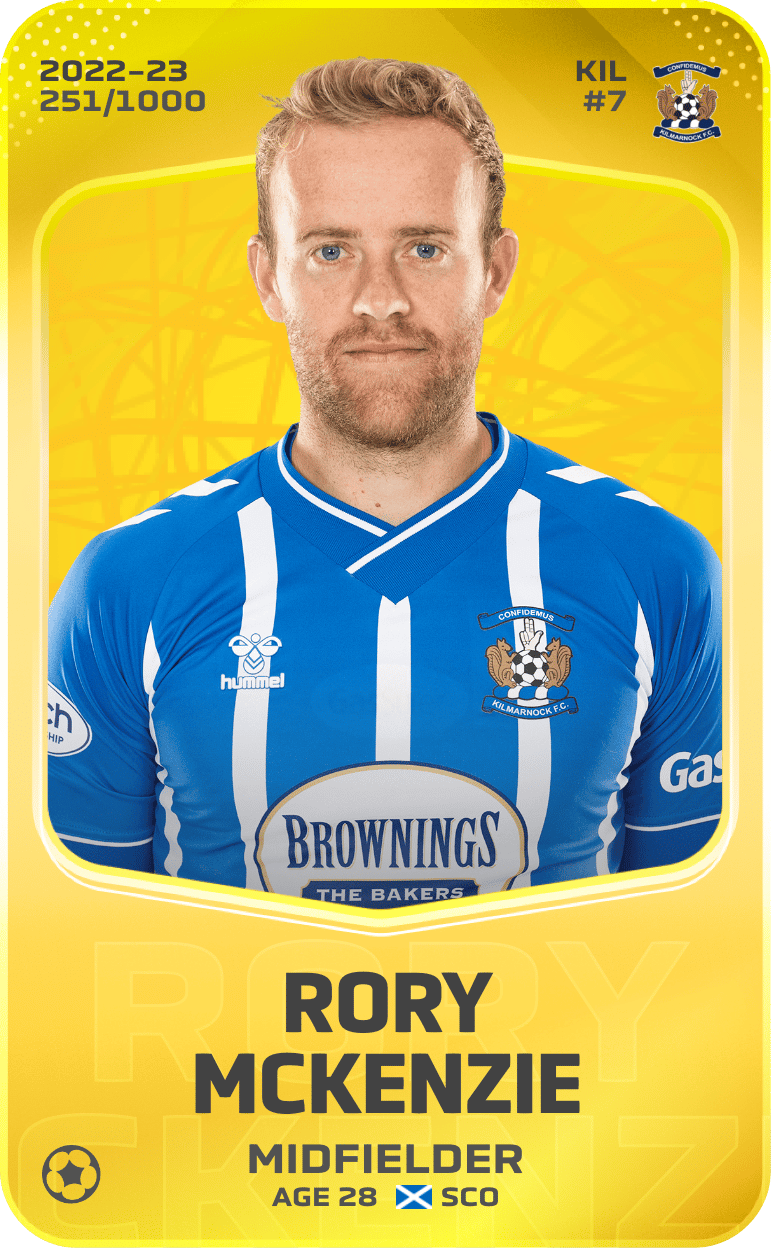 Rory McKenzie 2022-23 • Limited 251/1000