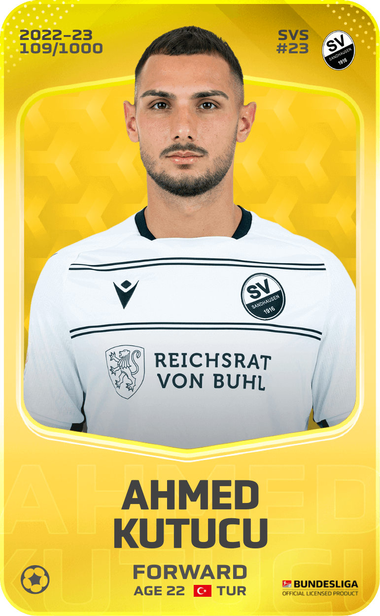 Ahmed Kutucu 2022-23 • Limited 109/1000