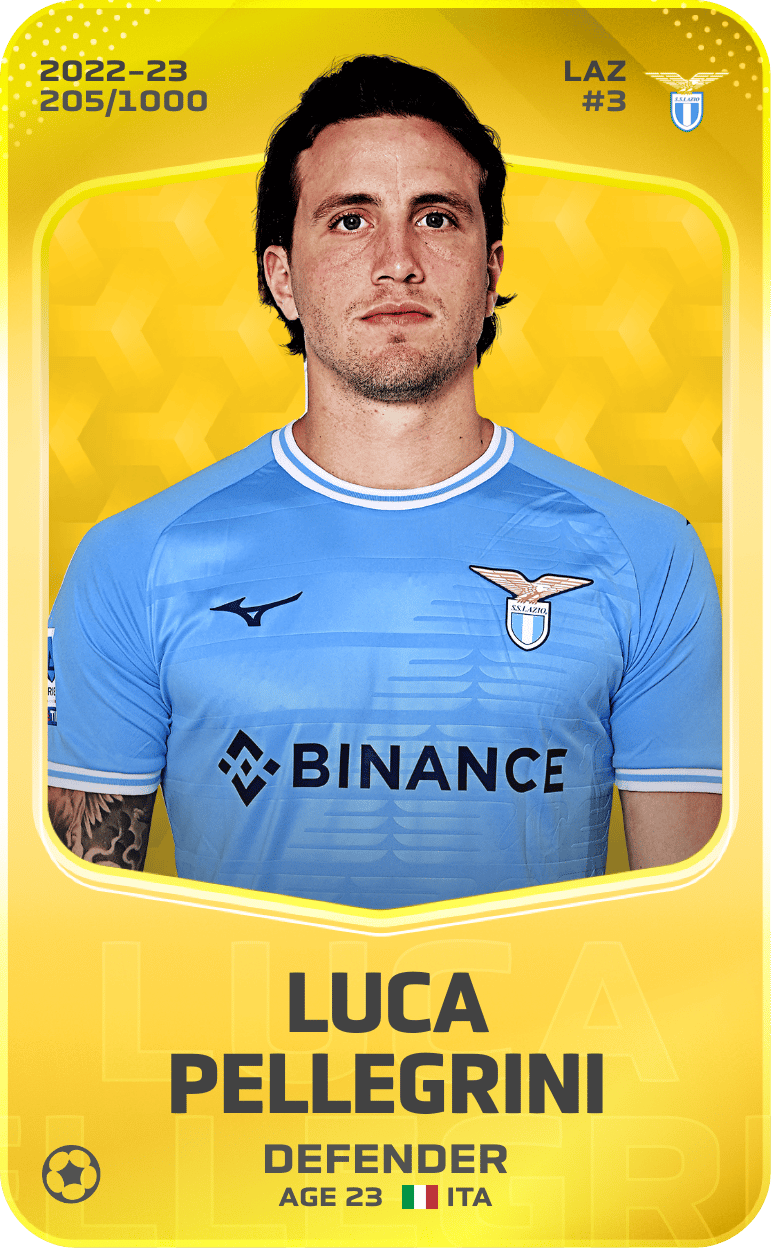 Luca Pellegrini 2022-23 • Limited 205/1000