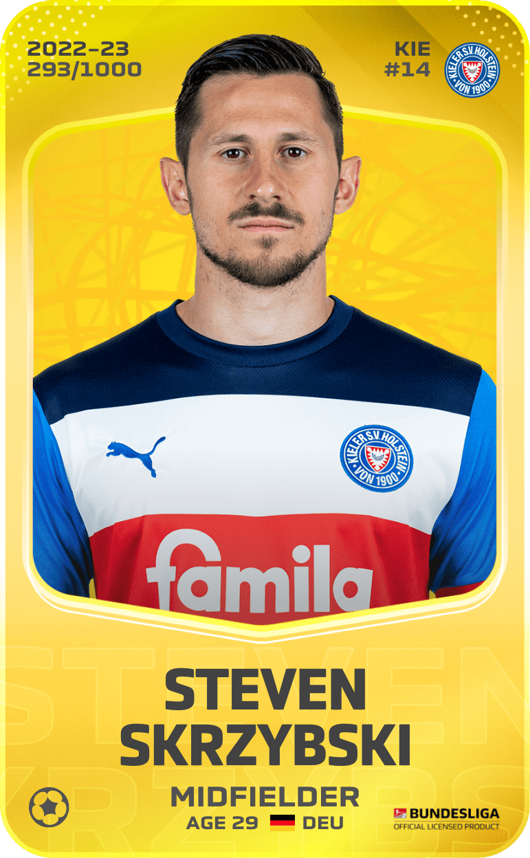 Steven Skrzybski 2022-23 • Limited 293/1000