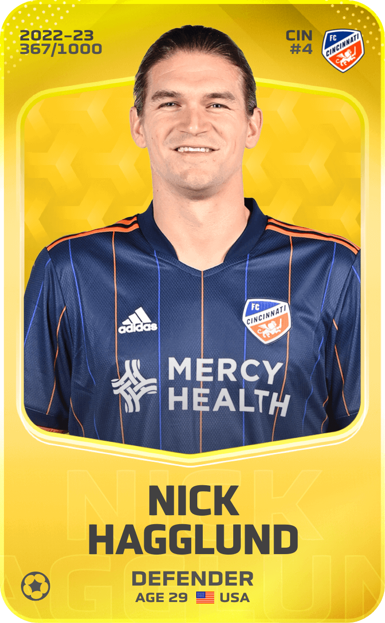 Nick Hagglund 2022-23 • Limited 367/1000