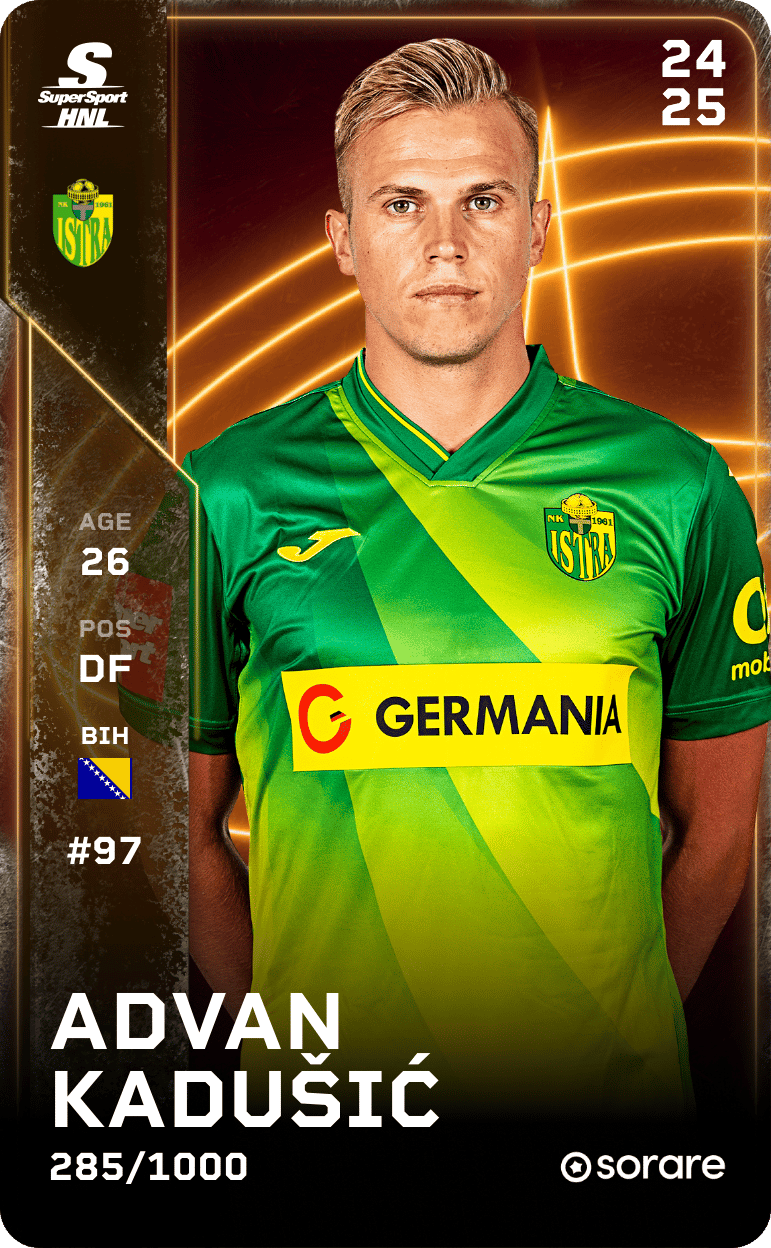Advan Kadušić 2024-25 • Limited 285/1000