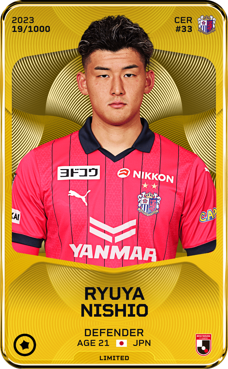Ryuya Nishio 2023-24 • Limited 19/1000