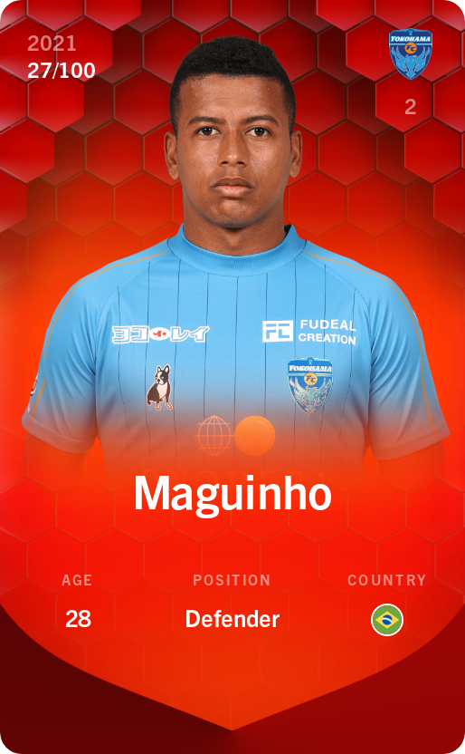 Sorare - Sorare Official - Maguinho 2021-22 • Rare 27/100 - NFT # 91069196586262123485915141998560782590198398900830572739102097228708874143683