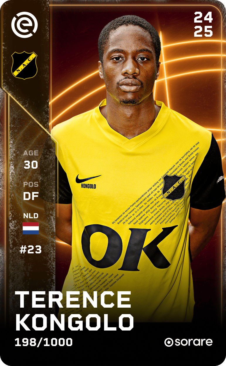 Terence Kongolo 2024-25 • Limited 198/1000