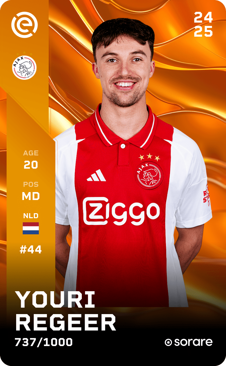 Youri Regeer 2024-25 • Limited 737/1000