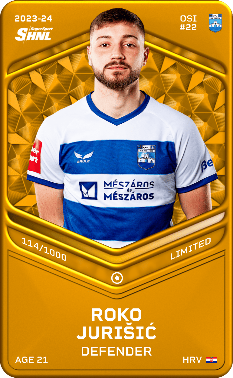Roko Jurišić 2023-24 • Limited 114/1000