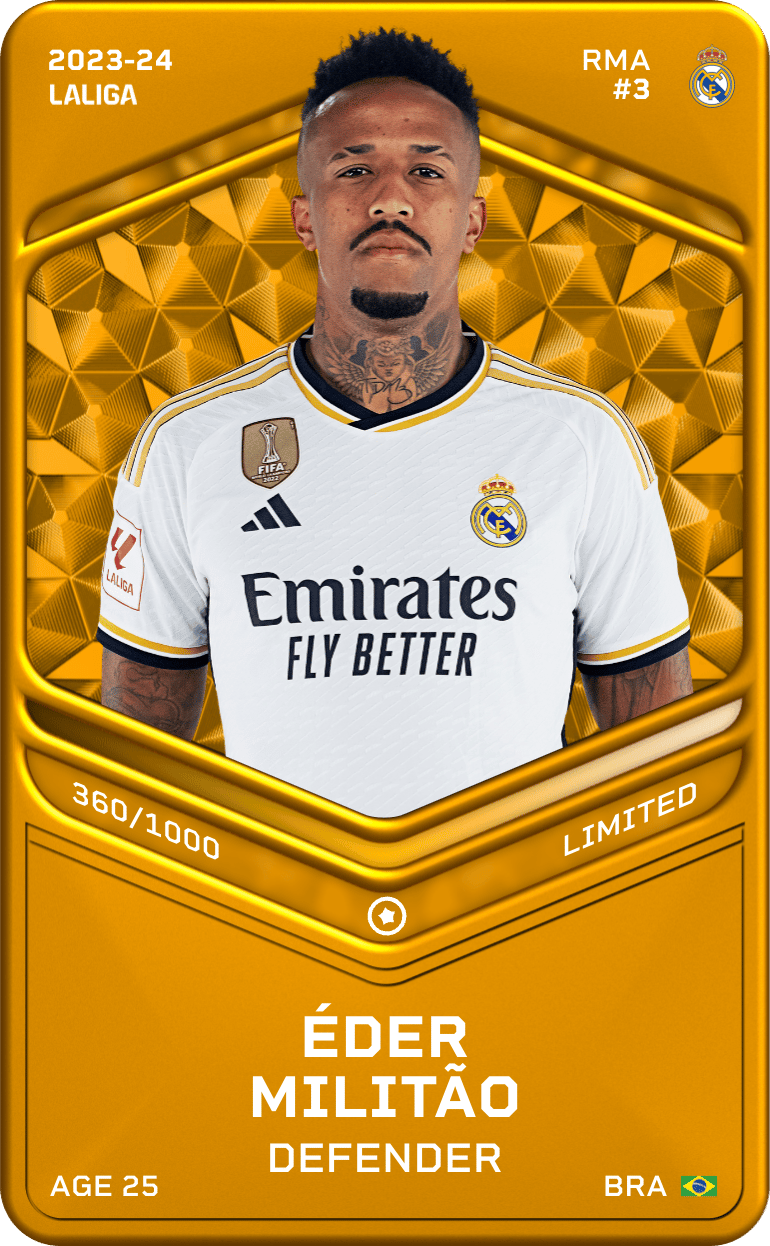 Éder Militão 2023-24 • Limited 360/1000