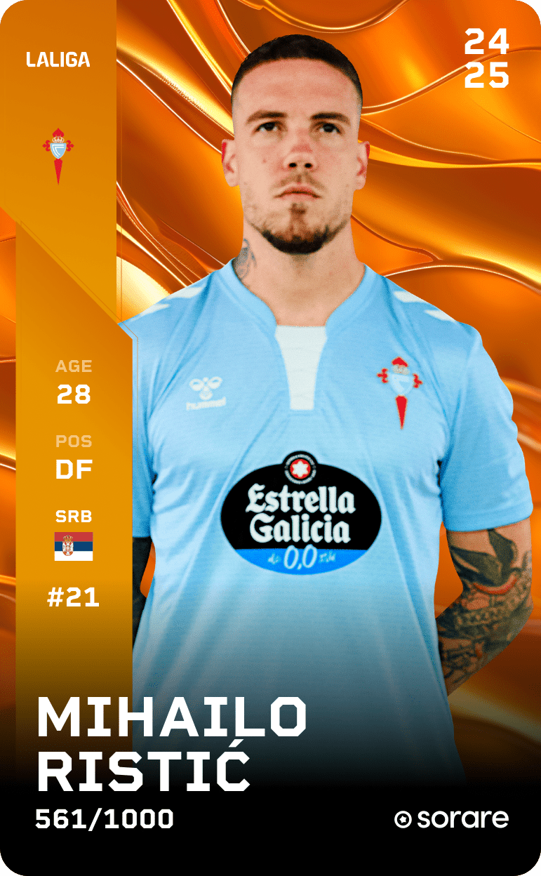 Mihailo Ristić 2024-25 • Limited 561/1000