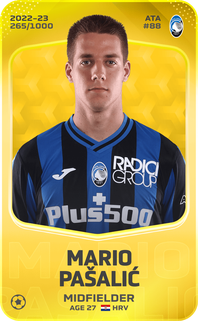 Mario Pašalić 2022-23 • Limited 265/1000