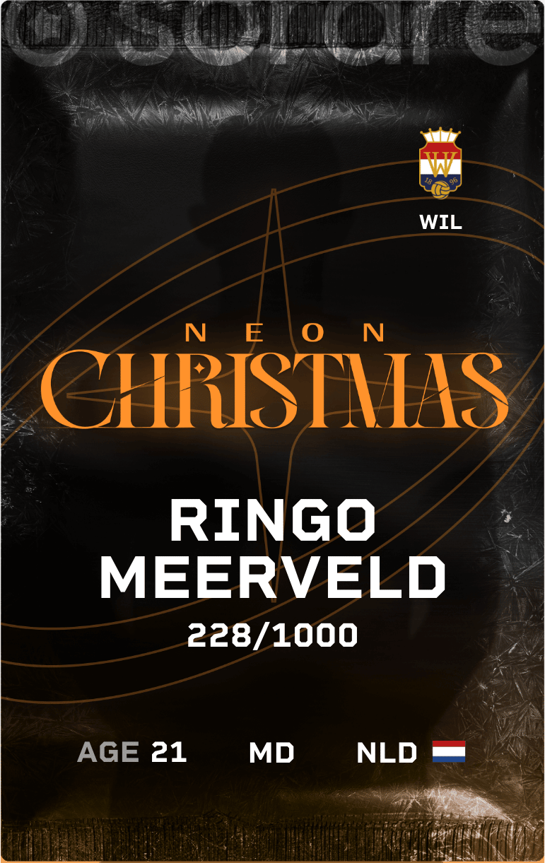 Ringo Meerveld 2024-25 • Limited 228/1000