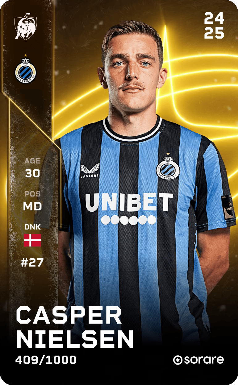 Casper Nielsen 2024-25 • Limited 409/1000
