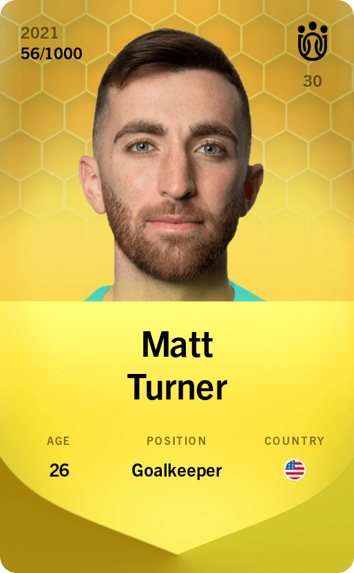 Matt Turner 2021-22 • Limited 56/1000