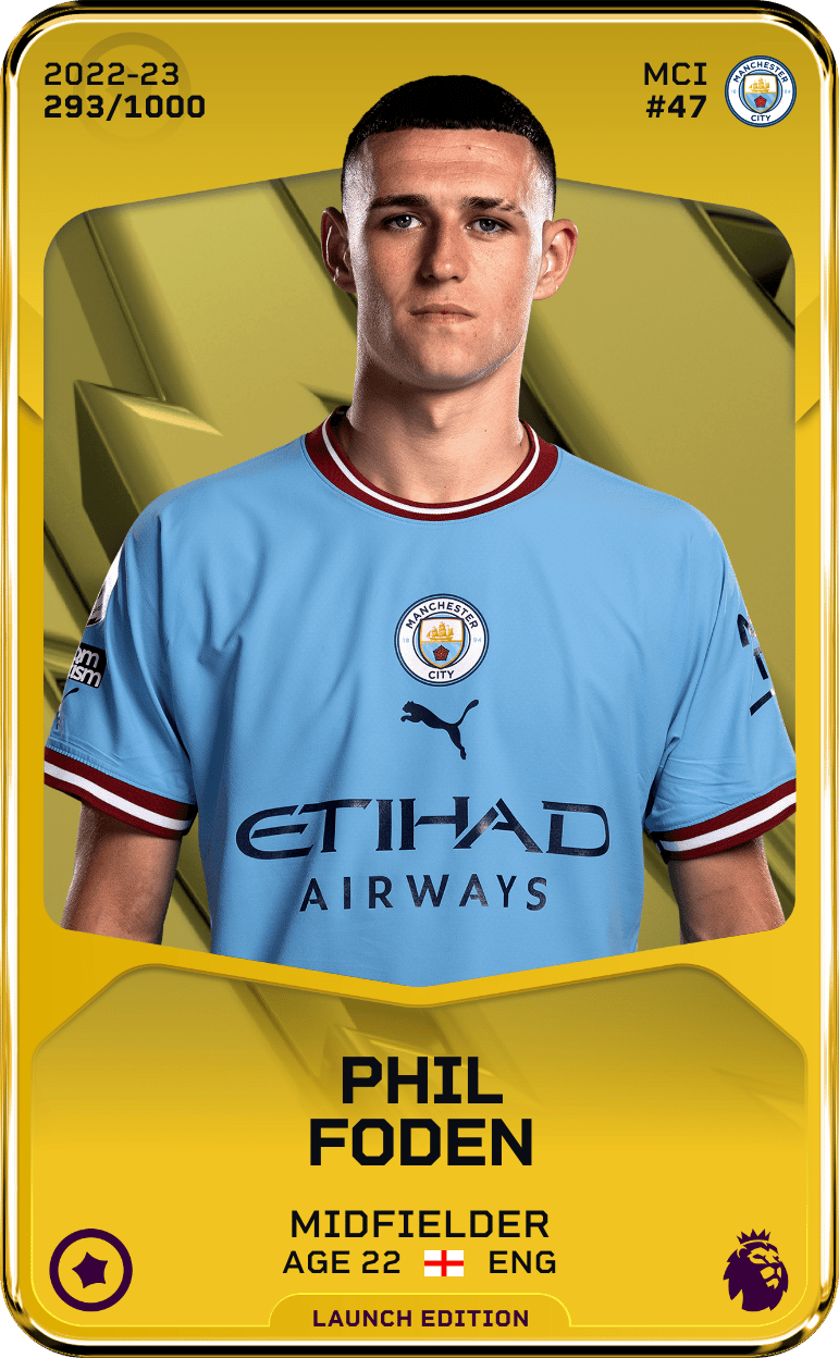 Phil Foden 2022-23 • Limited 293/1000