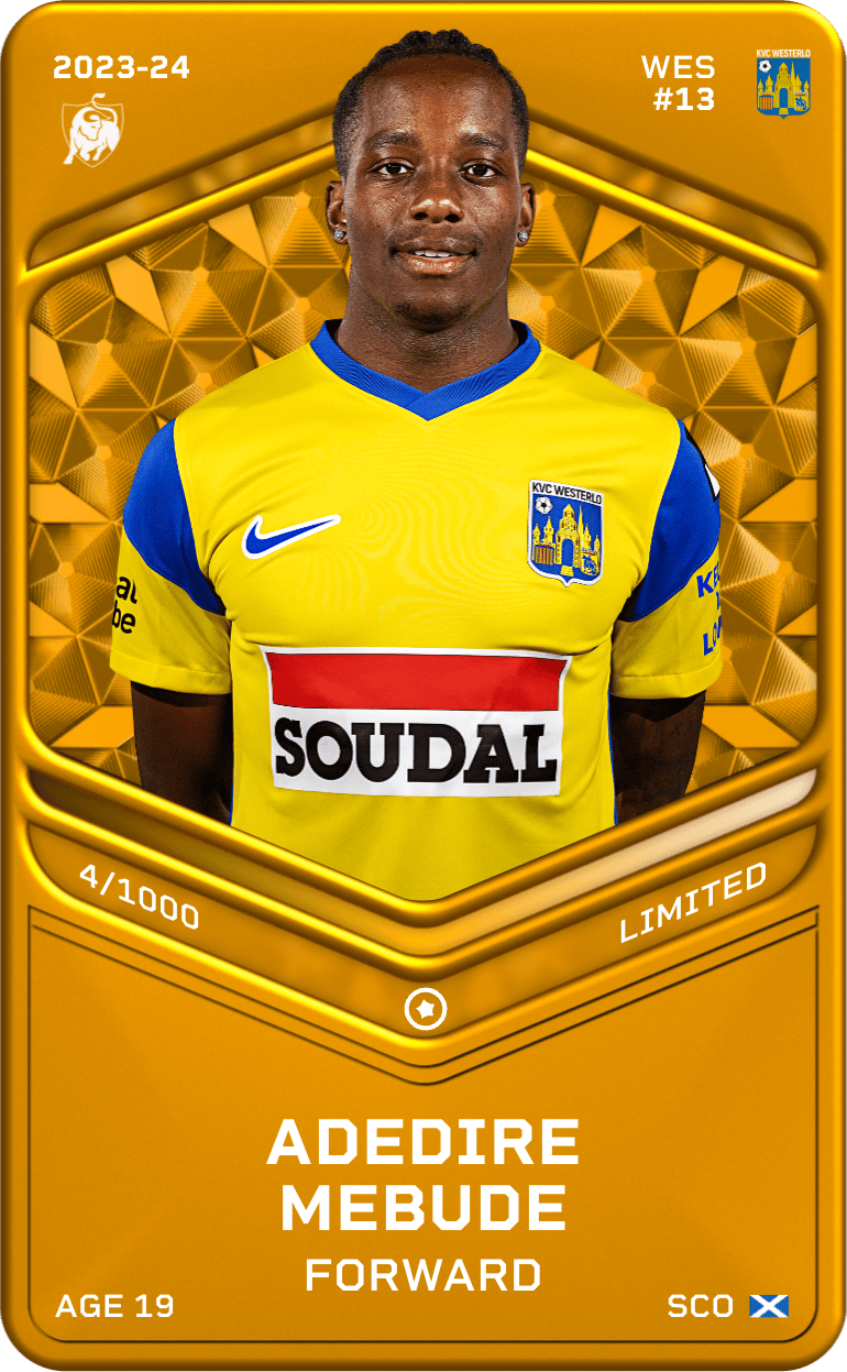 Adedire Mebude 2023-24 • Limited 4/1000