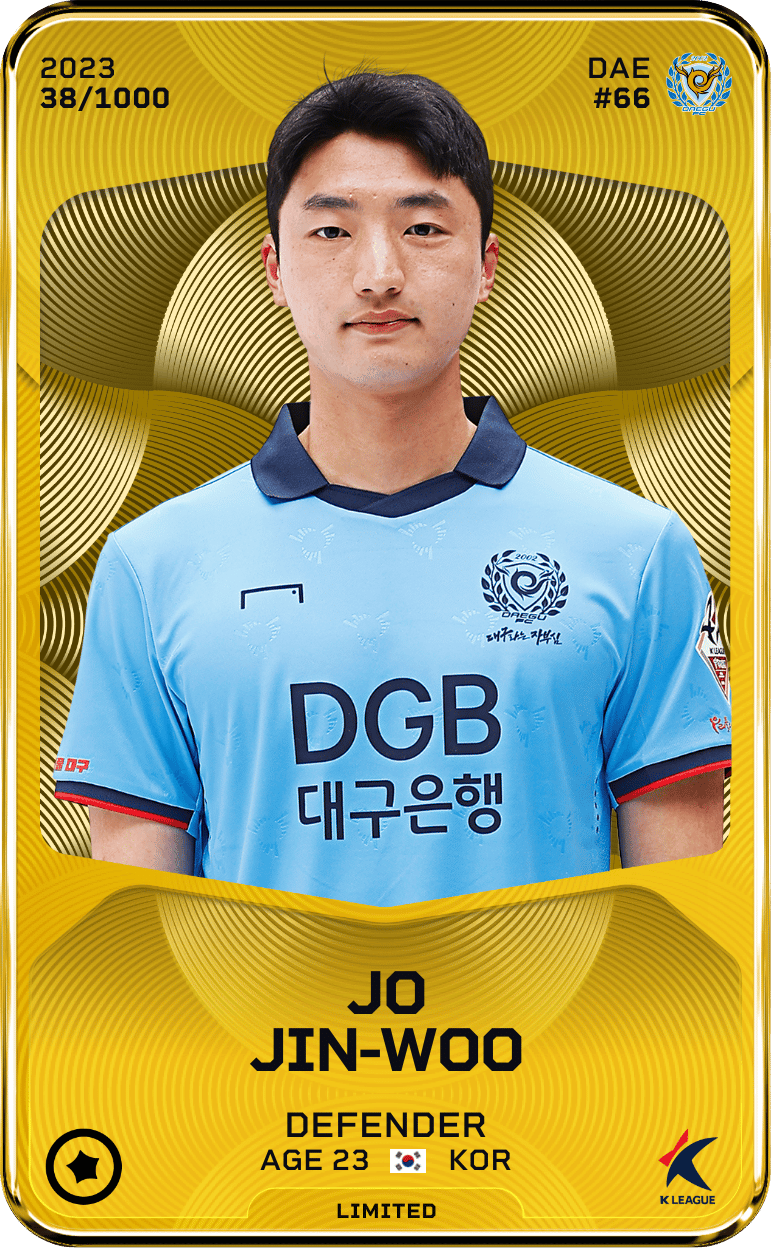 Jo Jin-woo 2023-24 • Limited 38/1000