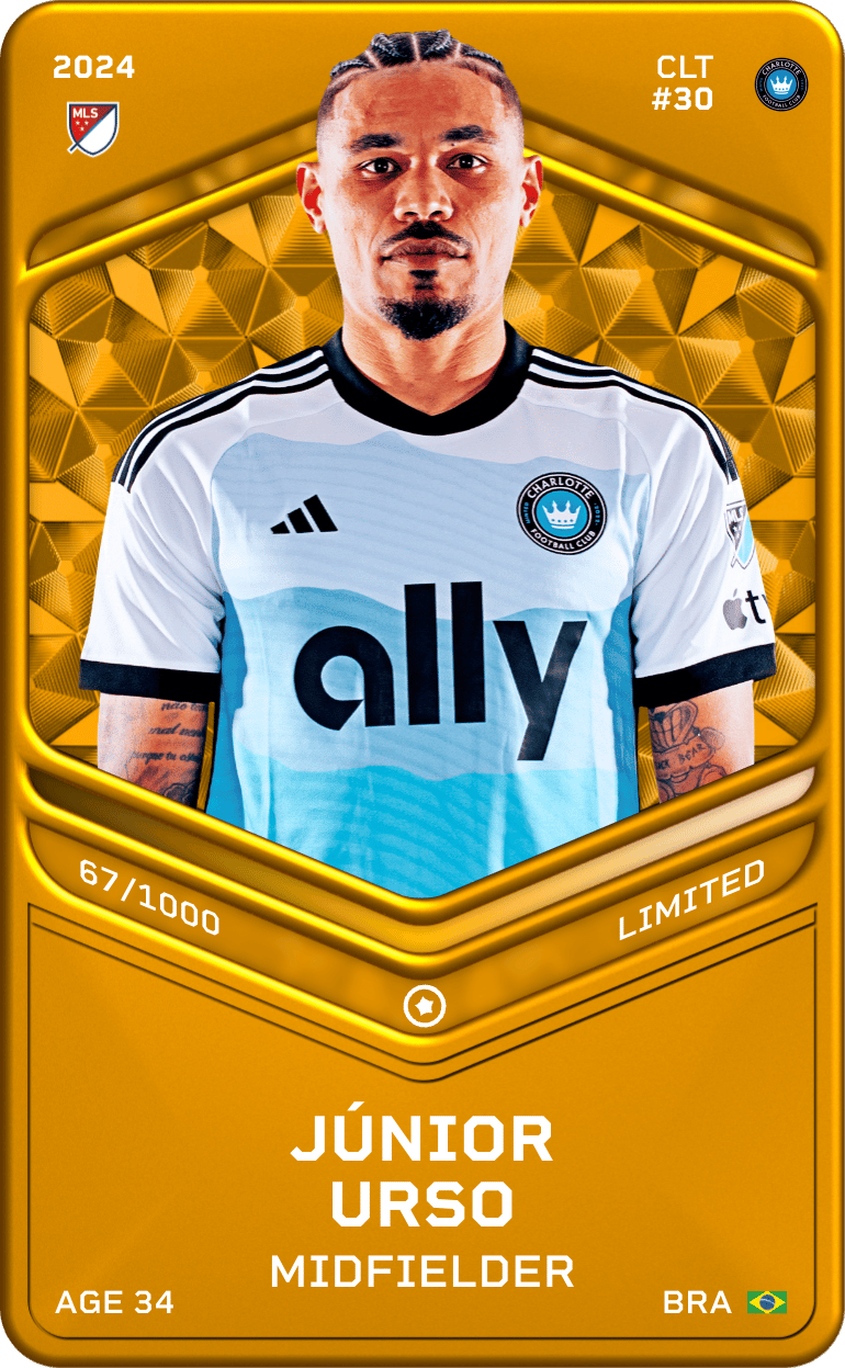 Júnior Urso 2024-25 • Limited 67/1000